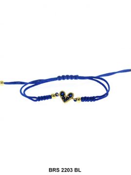 Heart Thread Bracelet BRS 2203 BL